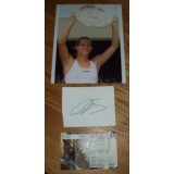 Amelie Mauresmo Signature & 8x10 Wimbledon Photo!